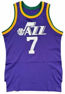 1978-79 Pete Maravich New Orleans Jazz Game-Used Jersey