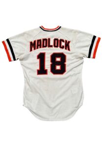 1978 Bill Madlock SF Giants Game-Used & Autographed Jersey