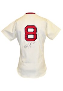 1978 Carl Yastrzemski Boston Red Sox Game-Used & Dual-Autographed Home Jersey