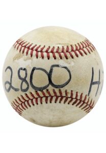 1978 Carl Yastrzemski Game-Used OAL Baseball From Career Hit 2,800