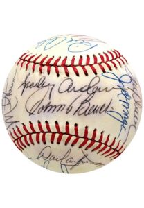 1978 Cincinnati Reds Team-Signed ONL Baseball