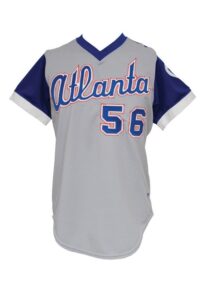 1978 Jim Bouton Atlanta Braves Game-Used Road Jersey