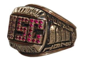 1978 MacDonald USC Trojans Players National Championship Ring