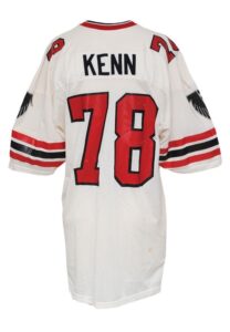 1978 Mike Kenn Atlanta Falcons Rookie Game-Used Road Jersey