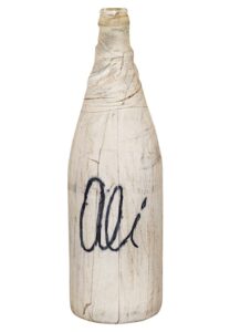 1978 Muhammad Ali Training-Used & Autographed Water Bottle