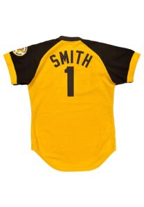 1978 Ozzie Smith SD Padres Rookie Game-Used & Signed Jersey