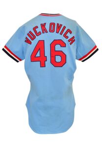 1978 Pete Vuckovich St. Louis Cardinals Game-Used Road Jersey