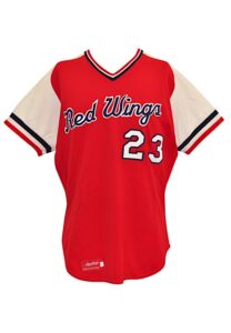 1978 Rochester Red Wings Game-Used Home Jersey