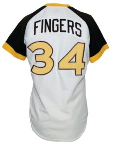 1978 Rollie Fingers San Diego Padres Game-Used Home Jersey