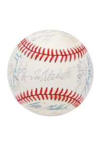 1978 San Francisco Giants Team Signed Baseball