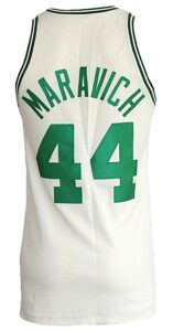 1979-1980 Pistol Pete Maravich Boston Celtics Game-Used Home Jersey