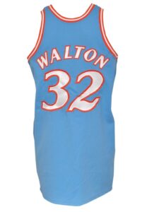 1979-80 Bill Walton San Diego Clippers Game-Used & Autographed Road Jersey