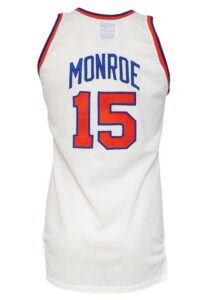 1979-80 Earl Monroe New York Knicks Game-Used Home Jersey