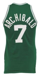 1979-80 Nate “Tiny” Archibald Boston Celtics Game-Used Road Jersey 