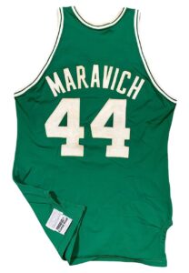 1979-80 Pete Maravich Boston Celtics Game-Used Road Jersey