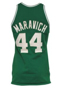 1979-80 “Pistol” Pete Maravich Boston Celtics Game-Used Road Jersey