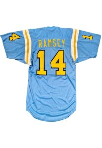 1979-82 Tom Ramsey UCLA Bruins Game-Used Home Jersey