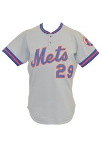 1979 Alex Trevino New York Mets Game-Used Road Jersey & 1975 Wayne Garrett New York Mets Game-Used Home Pants