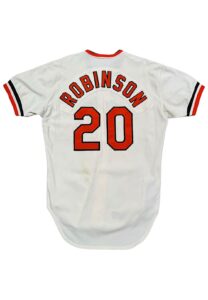 1979 Frank Robinson Baltimore Orioles Coach-Worn & Autographed Jersey