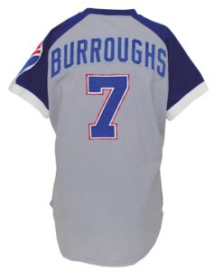 1979 Jeff Burroughs Atlanta Braves Game-Used Road Jersey