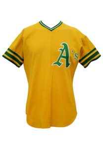 1979 Jim Marshall Oakland A’s Manager-Worn & Autographed Home Uniform