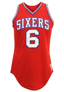 1979 Julius Erving Philadelphia 76ers Game-Used Jersey