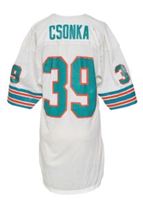 1979 Larry Csonka Miami Dolphins Game-Used Road Jersey