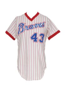 1979 Preston Hanna & Tony Brizzolara Atlanta Braves Game-Used Home Jerseys