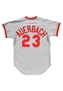 1979 Rick Auerbach Cincinnati Reds Game-Used Jersey