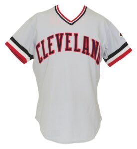 1979 Ron Hassey Cleveland Indians Game-Used Road Jersey