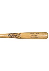 1979 Tom Seaver Cincinnati Reds Game-Used Bat