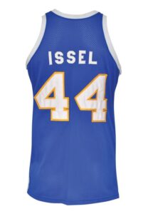 1980-81 Dan Issel Denver Nuggets Game-Used Road Uniform (2)(Rare Armband)