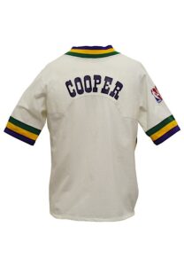 1980-81 Wayne Cooper Utah Jazz Player Worn Shooting Shirt