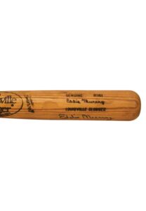 1980-83 Eddie Murray Baltimore Orioles Game-Used BP & Autographed Bat