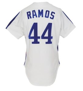 1980 Bobby Ramos Montreal Expos Game-Used Home Jersey