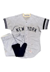 1980 Graig Nettles New York Yankees Game-Used Road Uniform