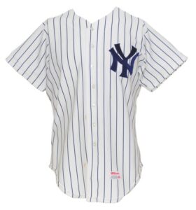 1980 Jim Spencer NY Yankees Game-Used Home Jersey