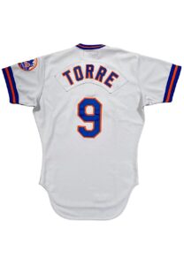 1980 Joe Torre NY Mets Manager Worn Road Jersey