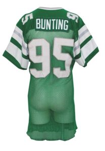 1980 John Bunting Philadelphia Eagles Game-Used Home Jersey