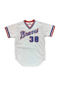 1980 Luke Appling Atlanta Braves Coach-Worn Jersey