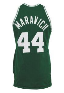 1980 “Pistol” Pete Maravich Boston Celtics Game-Used Road Jersey