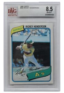 1980 Topps Rickey Henderson #482