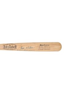 1980 Willie McCovey Game-Used & Autographed Bat