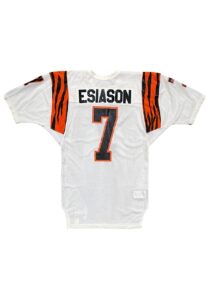 1980s Boomer Esiason Cincinnati Bengals Game-Used Jersey