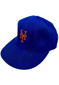 1980s Darryl Strawberry NY Mets Game-Used Cap