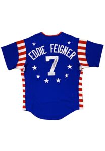 1980s Eddie Feigner “The King And His Court” Game-Used & Signed Softball Jersey