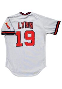 1980s Fred Lynn California Angels Game-Used Road Jersey