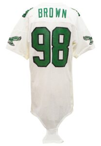 1980s Greg Brown Philadelphia Eagles Game-Used Jersey