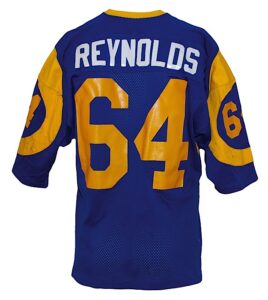 1980s Jack “Hacksaw” Reynolds Los Angeles Rams Game-Used Home Jersey