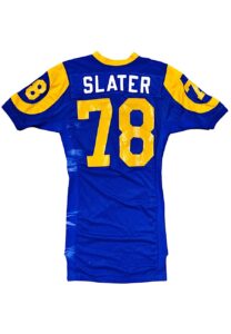 1980s Jackie Slater LA Rams Game-Used Jersey